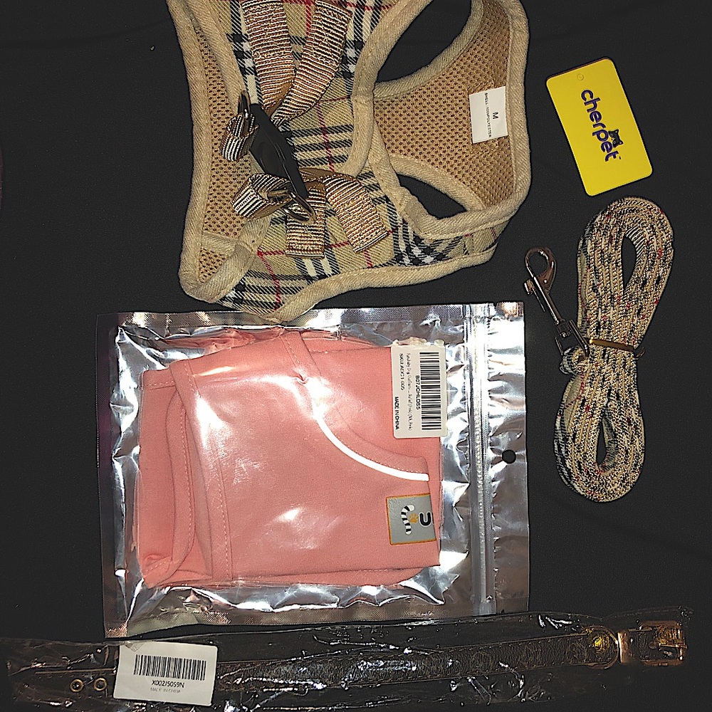 NWT S/M size puppy accessories